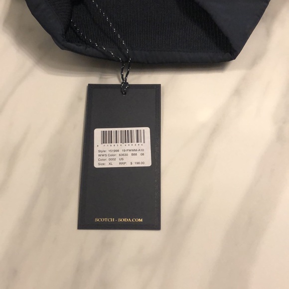 Men’s Scotch and Soda Bomber Jacket - Picture 7 of 7